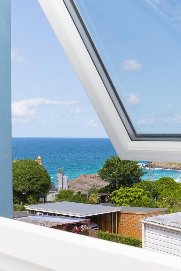 Ferienwohnung Seabreeze 3 - Seaview & Parking St Ives Exterior foto