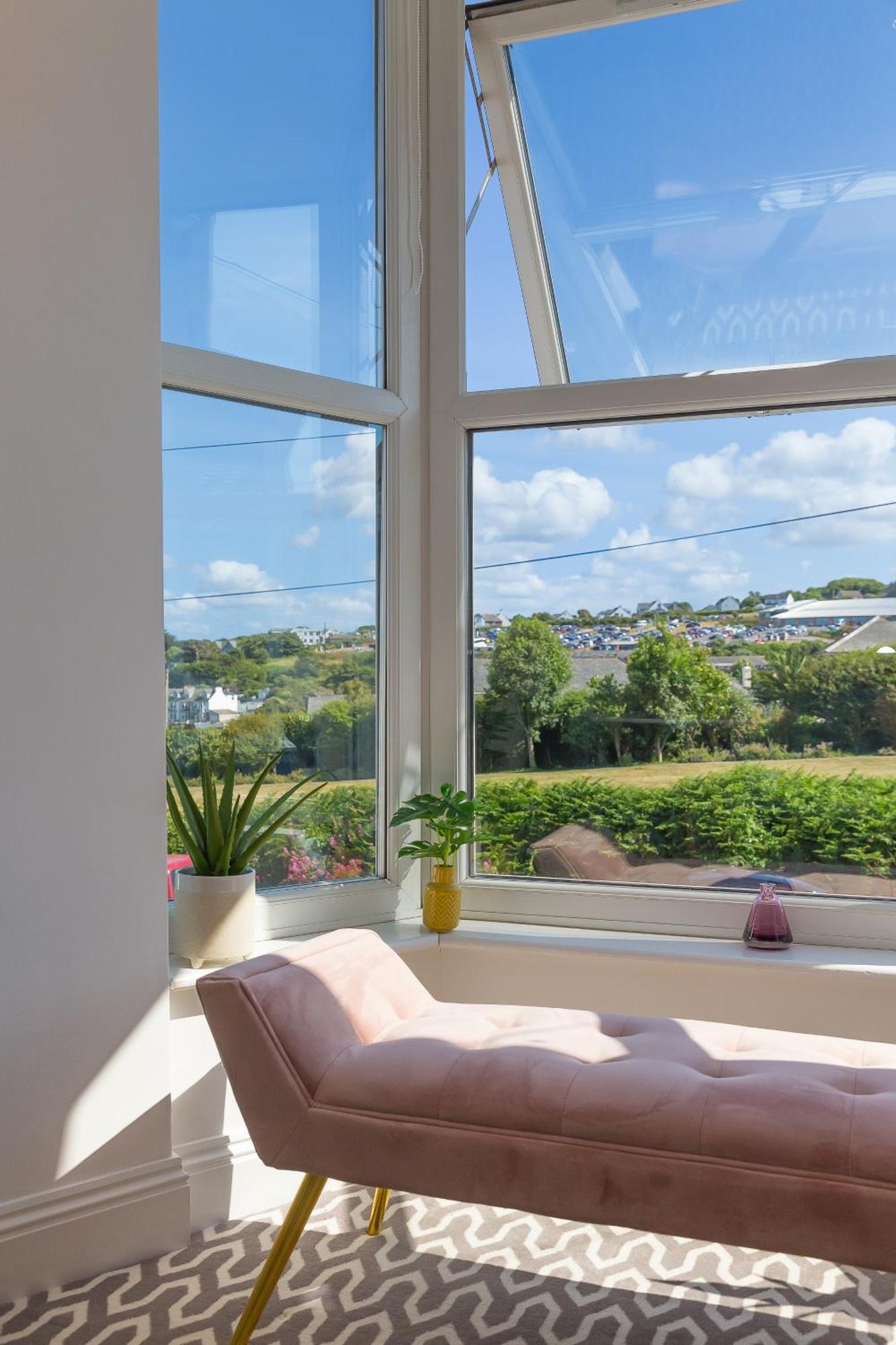 Ferienwohnung Seabreeze 3 - Seaview & Parking St Ives Exterior foto