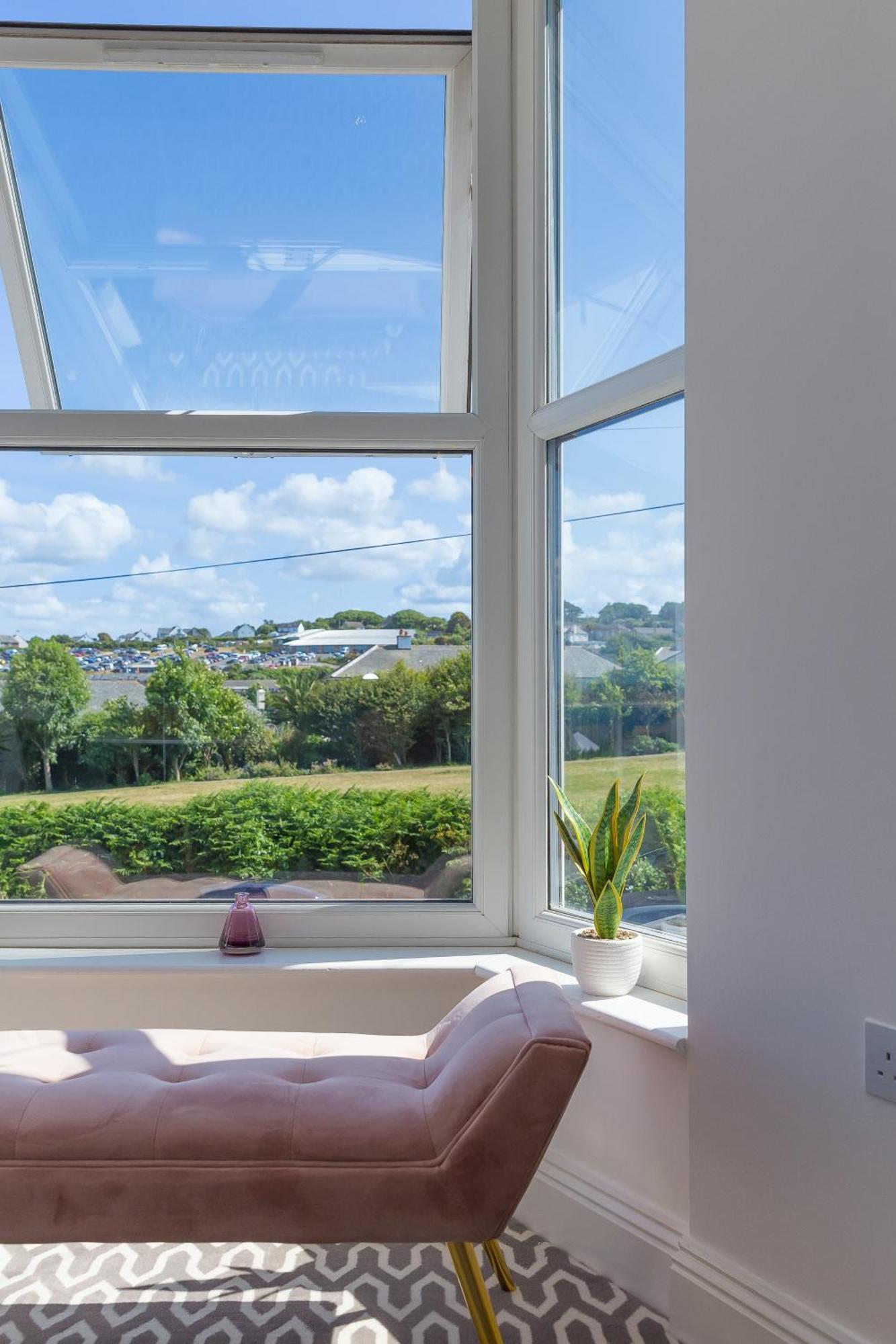 Ferienwohnung Seabreeze 3 - Seaview & Parking St Ives Exterior foto